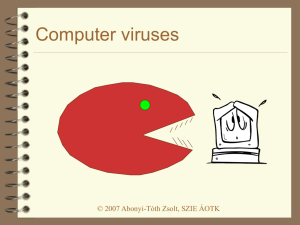 Számítógépvírusok