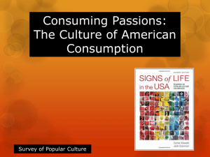 American Consumption
