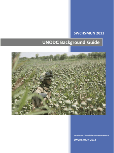 UNODC Background Guide SWCHSMUN 2012