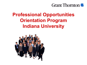 Grant Thornton LLP - Indiana University