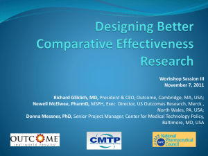 Designing Better Comparative Effectiveness Research.