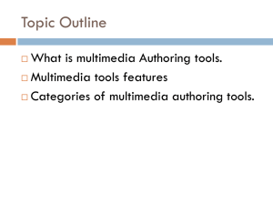 TYPE OF MULTIMEDIA APPLICATION