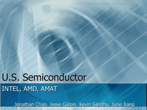 US Semiconductors - Beedie School of Business