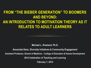 From *The Bieber Generation* to Boomers and Beyond: An