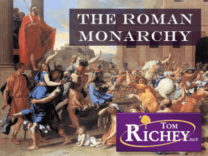 The Roman Monarchy