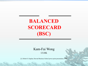 What Is a Balanced Scorecard?
