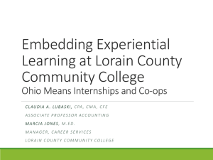 Growing Course-based Experiential Learning Opportunities
