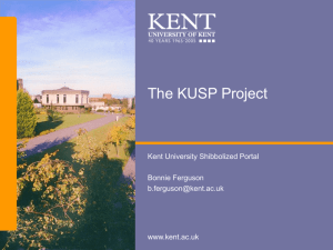 WebCT - University of Kent