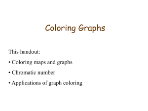 Powerpoint slides on Graph coloring