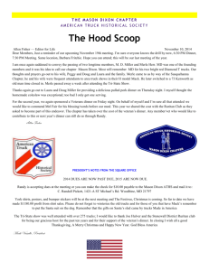 The Hood Scoop November 10, 2014