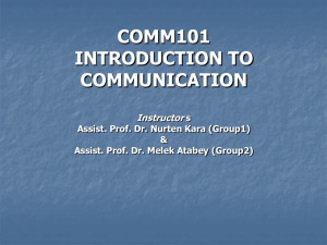 The Study of Communications and Mass Media:
