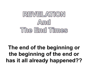 Revelation has largely been fulfilled and has reference in particular