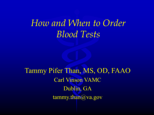 Laboratory Testing: Its Role in Diagnosing and Managing Ocular
