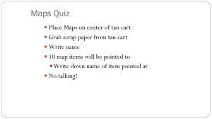 Maps Quiz - Mr. Evans' Website