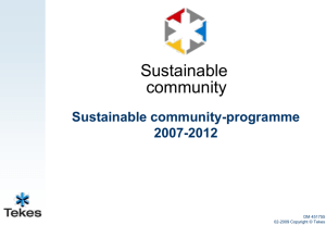 Sustainable Community