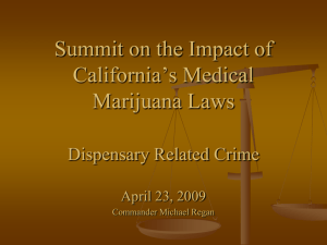 California Dispensary Summit Presentation