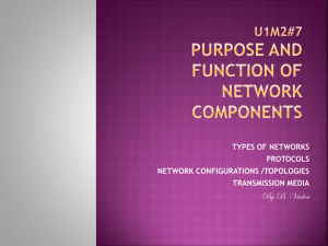 7 components of a network