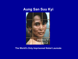 Examplar Unit 3 Culminating Aung San Suu Kyi
