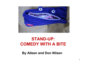 Stand-Up Comedy - Arizona State University