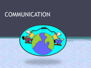 Communications PowerPoint