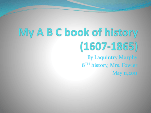 My ABC book of history (1607-1865)