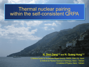 Thermal Nuclear Pairing within the Selfconsistent Quasiparticle RPA