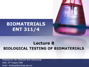 Biomaterial_Lecture 8