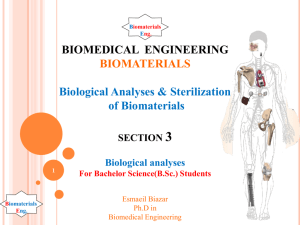 Biological Analyses - Biomaterialsengineering.com