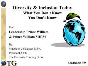 Leadership PW - Prince William SHRM Inc.