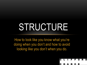 How to Structure Your Speech