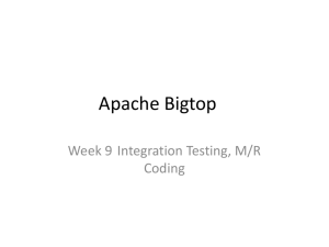 Apache Bigtop