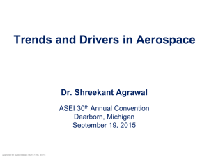 Trends and Drivers in Aerospace By Dr. Shreekant Agrawal