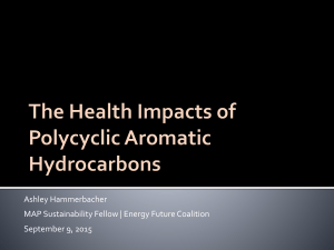 The Health and Social Impacts of Polycyclic Aromatic Hydrocarbons