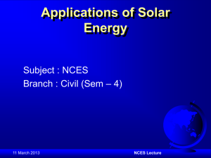11 March_Solar_collector_applications