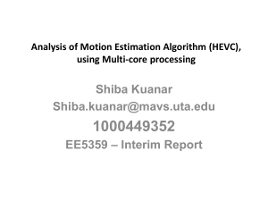 Enhancement of Fast Motion Estimation Algorithm for HEVC using