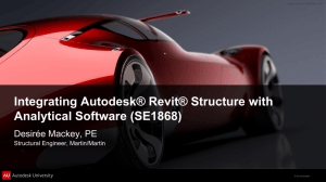 Revit Structure with Analytical Software