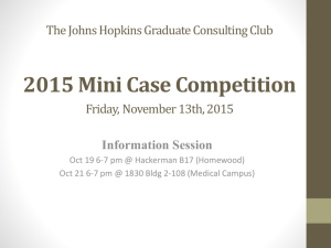File - The Hopkins Graduate Student Consulting Club