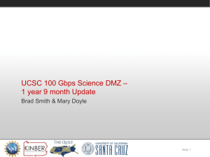 CC-NIE Networking Infrastructure: 100 Gb/s Science DMZ