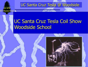 TESLA_Woodside - SCIPP - University of California, Santa Cruz