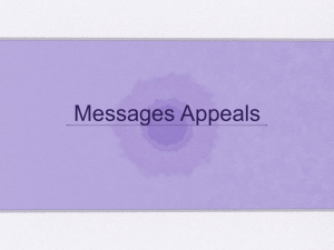 6.1.4 message appeals