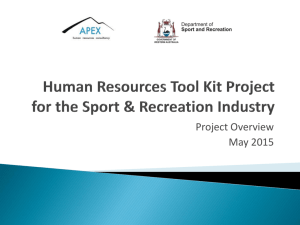 HR Tool Kit Project Process