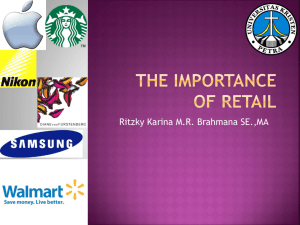 The Importance of Retail - marketing apprentice zone