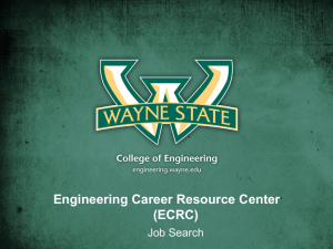 Job Search Techniques PPT - College of Engineering