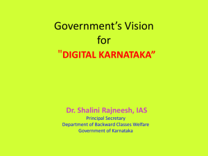 Digital Karnataka - dr. shalini rajneesh ias