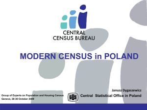 The Census Model in Poland