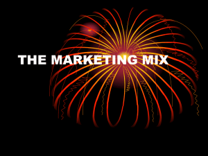 the marketing mix - Deans Community High School