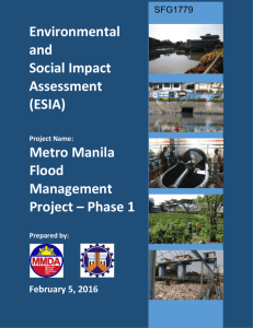 Annex B: Analysis of Environmental and Social Impacts