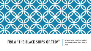From *The Black Ships of Troy*
