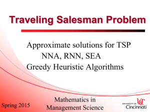 Traveling Salesman Problem III