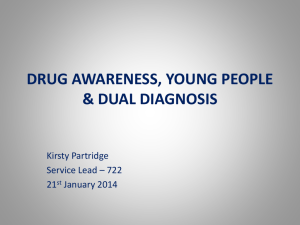 drug awareness, young people & parental subatance use